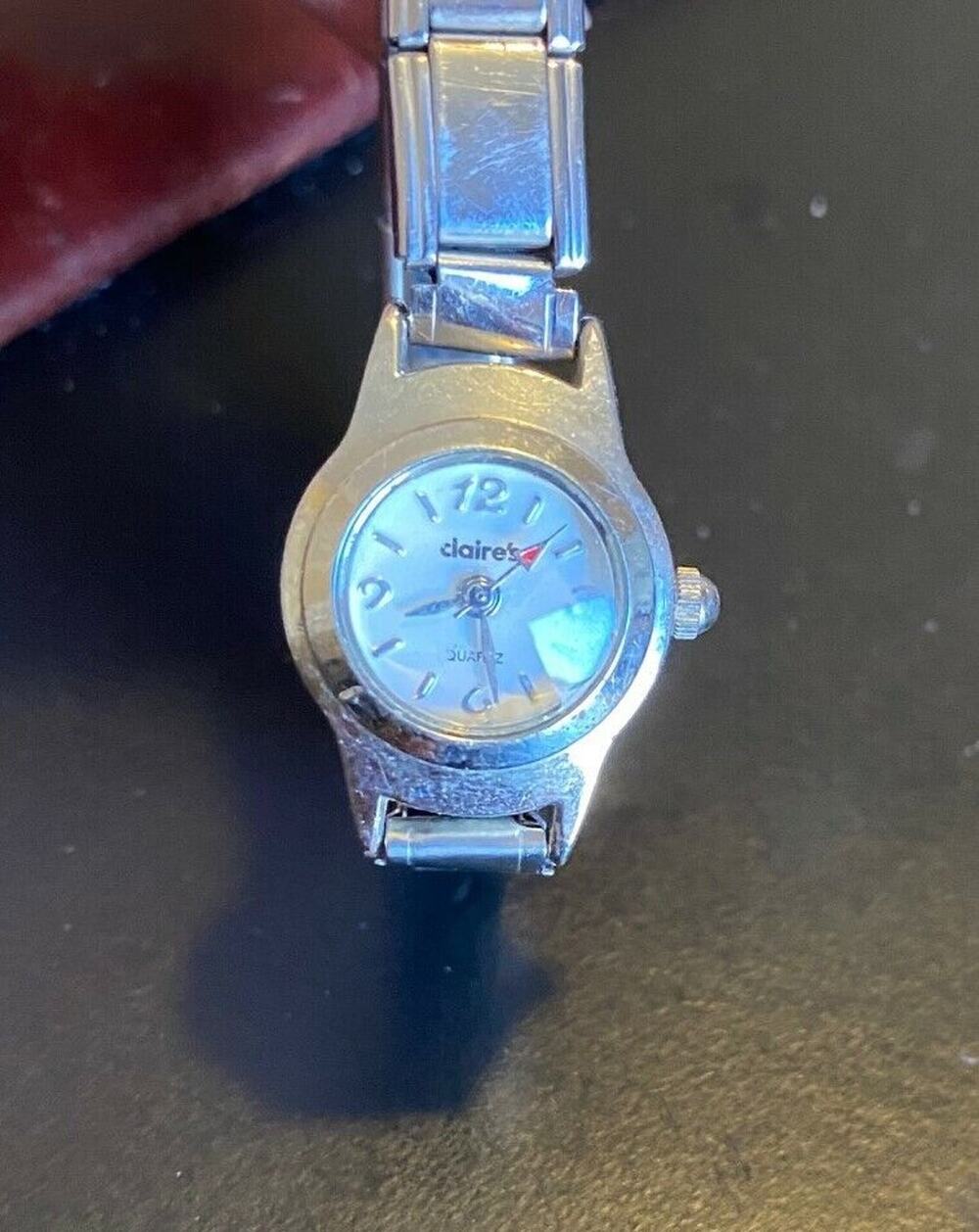 Women's 20mm Claire's Watch, Silver Tone with Expansion Band